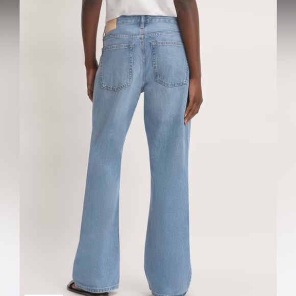 NWT Everlane Slouch Bootcut Jean Sunkissed Breeze Size 29 - Picture 2 of 8